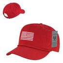 1 Dozen USA Flag Patriotic Embroidered Cotton 5 Panel Dad Golf Hats Wholesale Lots-Serve The Flag 3 image