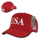 1 Dozen USA Flag Patriotic Embroidered Cotton 5 Panel Dad Golf Hats Wholesale Lots-Serve The Flag 10 image