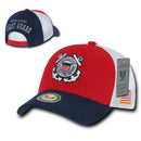 1 Dozen USA Military Air Force Army Cg Marines Navy Flag Cotton Mesh Hats Caps-Serve The Flag 5 image