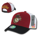 1 Dozen USA Military Air Force Army Cg Marines Navy Flag Cotton Mesh Hats Caps-Serve The Flag 6 image