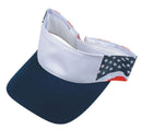 1 Dozen USA Patriotic American Flag Stars Cotton Visors Wholesale Lot Bulk-Serve The Flag 2 image