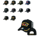 1 Dozen Veteran Vet Pow US Military Baseball Hat Caps Wholesale Lots-Serve The Flag 2 image