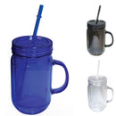 100% Bpa Free Mason Jar Cup Bottle With Straw Double Wall Water Drinks 22oz / 16oz-Serve The Flag 4 image