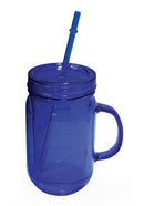 100% Bpa Free Mason Jar Cup Bottle With Straw Double Wall Water Drinks 22oz / 16oz-Serve The Flag 6 image