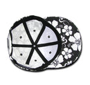 1 Dozen Decky Flowers Floral Hawaiian Cotton Flat Bill Baseball Hats Wholesale Bulk-Serve The Flag 6 image