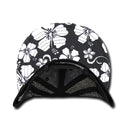 1 Dozen Decky Hibiscus Flower Floral Hawaiian Cotton Trucker Baseball Caps Hats Wholesale Bulk-Serve The Flag 6 image