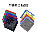 1 Dozen Bandanas Assorted Paisley 100% Cotton Cloth Face Mask Scarf Washable-Serve The Flag 1 image