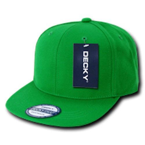 2 Dozen Blank Flat Bill Snapback Caps Hats Solid Two Tone Decky Wholes