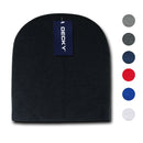 2 Pack Classic Decky Beanies Uncuffed Short Acrylic Skull Warm Winter Unisex-Serve The Flag 16 image