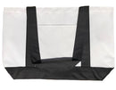2 Pack Reusable Grocery Shopping Totes Bags With Wide Bottom Gusset Travel Gym Sports-Serve The Flag 13 image