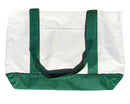 2 Pack Reusable Grocery Shopping Totes Bags With Wide Bottom Gusset Travel Gym Sports-Serve The Flag 14 image