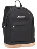 Everest Backpack Book Bag - Back to School Suede Bottom-Casaba Shop 1 image