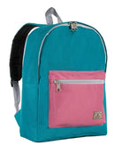 Everest Backpack Book Bag - Back to School Basic Color Block Style-Casaba Shop 3 image