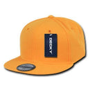 Decky 50 Lot Retro Fitted Flat Bill Baseball Hats Caps Blank Wholesale Lots!-Serve The Flag 10 image