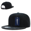 Decky Retro Camouflage Camo Skin Flat Bill Hats Caps 6 Panel Snapback-Serve The Flag 9 image