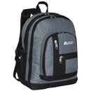 Everest mid-size Double Compartment Backpack with cargo room.  7 image