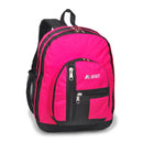 Everest mid-size Double Compartment Backpack with cargo room.  8 image