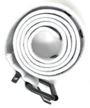 Casaba Canvas Fabric Belts for Kids Boys Girls 2 to 10 years Double Rows-Serve The Flag 14 image