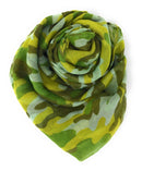 Casaba Camouflage Camo Print Womens Scarves Scarf Shawl Lightweight Sheer Wrap-Serve The Flag 6 image