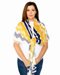 Casaba Womens Warm Winter Scarves Scarf Wraps Shawls Blankets Triangle Plaid-Serve The Flag
