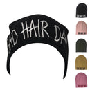 Casaba Warm Winter Beanies Bad Hair Day Embroidery Toboggan Caps Hats Men Women-Serve The Flag 1 image