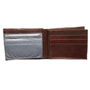 Casaba Genuine Leather Bifold Wallets Cash Slots ID Coin Key Pocket Mens Womens-Serve The Flag 26 image