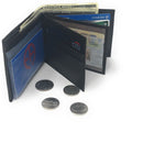 Casaba Genuine Leather Bifold Wallets Cash Slots ID Coin Key Pocket Mens Womens-Serve The Flag 10 image