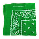 Casaba Paisley Printed Bandana 100% Cotton Neck Head Band Wrap Scarf Biker-Serve The Flag 11 image