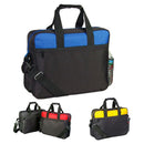 Portfolio Business Work Organizer Bags Documents Case Zippered Compartments 16inch-Serve The Flag 6 image