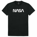 NASA Official Text Logo Cotton T-Shirts Unisex-Serve The Flag 2 image