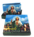 Christian Jesus Bifold Wallets In Gift Box Mens Womens Kids-Wallets-Empire Cove-FC-SAINT JUDAS-Casaba Shop