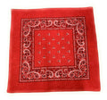 Cotton Bandanas Double Sided Paisley Print Cloth Scarf Face Mask Covering Washable-Serve The Flag