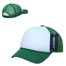 Decky Solid Two Tone 5 Panel Kids Foam Trucker Hats Caps Unisex-Serve The Flag 49 image