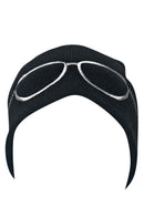 Casaba Warm Winter Beanies Glasses Embroidery Toboggans Caps Hats for Men Women-Serve The Flag 17 image
