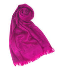 Casaba Womens Royal Elegant Formal Silk Feel Scarves Scarf Shawl Light Wrap-Serve The Flag