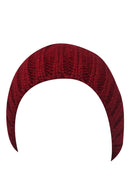 Casaba Warm Beanies Cable Knit Braided Slouch Long Hats Caps for Men Women-Serve The Flag 20 image