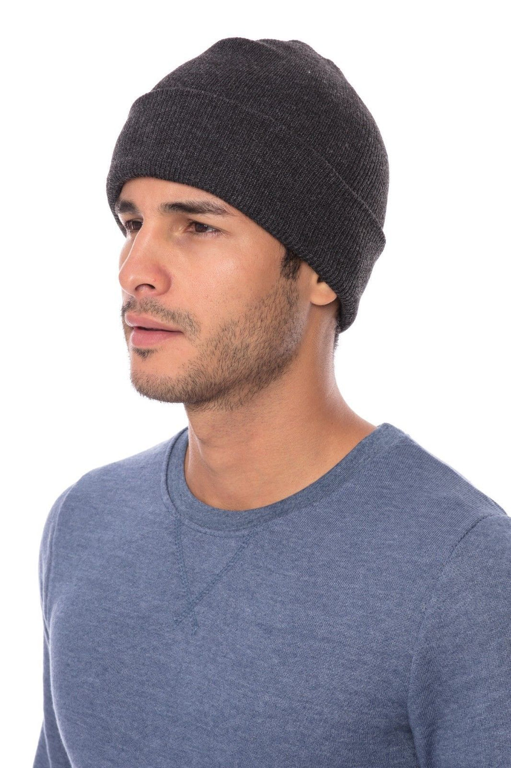 Casaba Warm Winter Beanies Hat Cap for Men Women Toboggan Cuffed Knit
