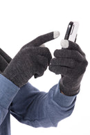 Casaba 3 Piece Winter Set Cuff Beanie Hat Scarf Touchscreen Gloves for Men Women-Serve The Flag 31 image