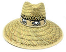 Stylish Straw Hats Caps Lifeguard Sombrero Postal Sun Beach Wide Brim Unisex-Serve The Flag 10 image