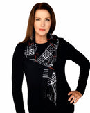 Casaba Womens Warm Winter Scarves Scarf Wraps Shawls Classic Plaid Great Gifts-Serve The Flag 1 image