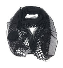 Casaba Womens Elegant Lace Scarves Scarf Shawl Floral Church Sunday Sheer Wrap-Serve The Flag 6 image