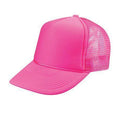 1 Dozen Blank Neon Foam Mesh Trucker Hats Caps Solid Two Tone Wholesale Bulk-Serve The Flag 7 image