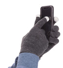 Casaba Winter 3 Piece Set Knit Beanie Hat Scarf Touchscreen Gloves for Men Women-Serve The Flag 29 image