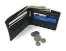 Casaba Genuine Leather Bifold Wallets Cash Slots ID Coin Key Pocket Mens Womens-Serve The Flag 36 image