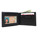 Belano RFID Blocking Real Leather Bifold Wallets for Cards ID with Box Men Women-Serve The Flag 25 image