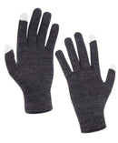 Casaba Winter 3 Piece Set Knit Beanie Hat Scarf Touchscreen Gloves for Men Women-Serve The Flag 19 image