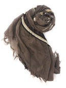 Casaba Striped Print Designer Womens Scarves Scarf Shawl Lightweight Sheer Wrap-Serve The Flag 2 image