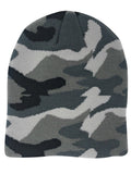 Casaba Double Layer Winter Beanies Camouflage Toboggan Caps Hats Men Women-Serve The Flag
