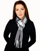 Casaba Womens Warm Winter Scarves Scarf Wraps Shawls Blankets Triangle Plaid-Serve The Flag 49 image