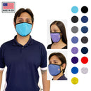 Made in USA Face Masks Mouth Nose Washable Reusable Double Layer Mask Cotton Cloth Blend-Serve The Flag 5 image